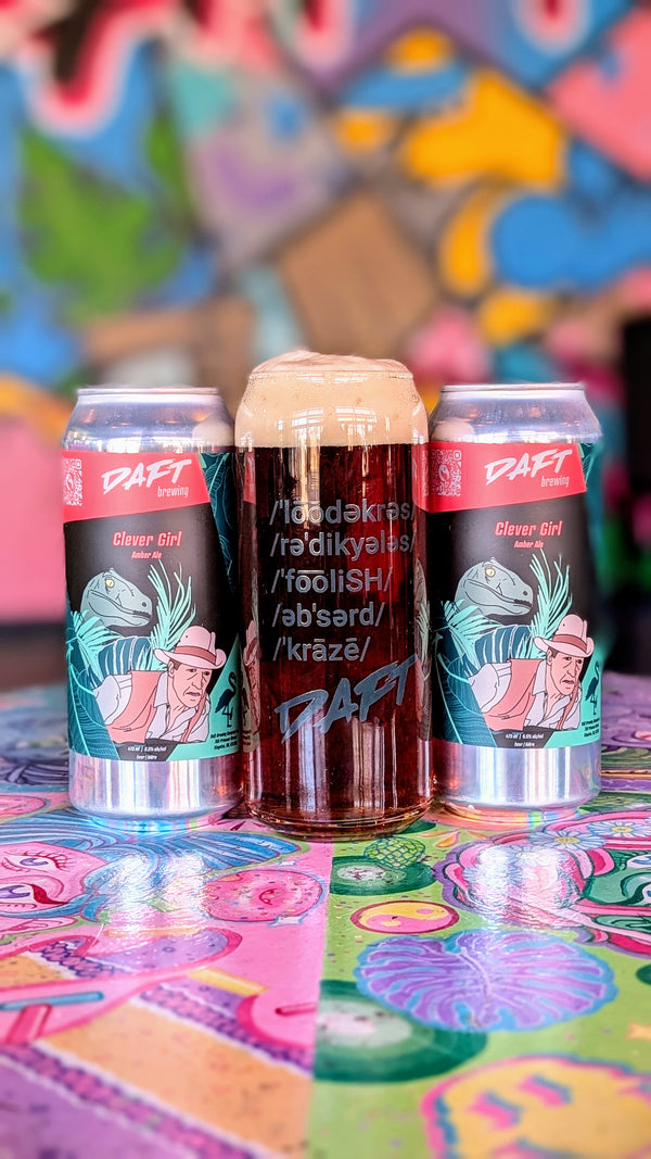 Clever Girl - Amber - Daft Brewing