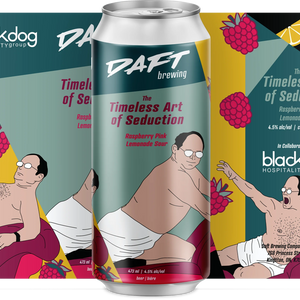 The Timeless Art of Seduction - Raspberry Pink Lemonade Sour - Daft Brewing