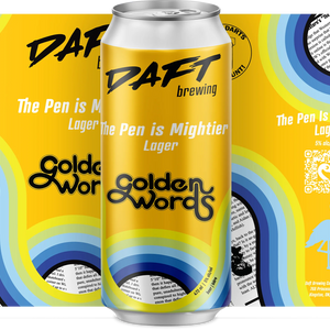 The Pen is Mightier - Lager - Daft Brewing