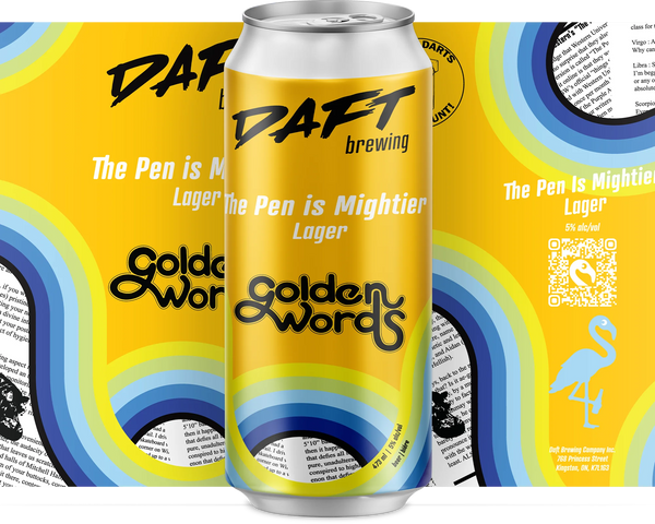 The Pen is Mightier - Lager - Daft Brewing