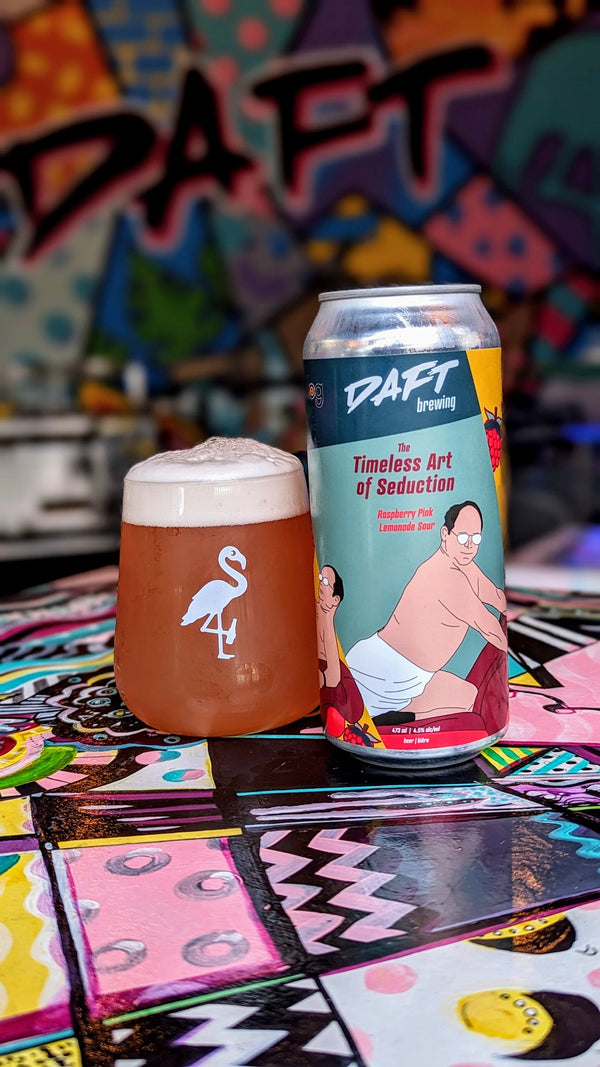 The Timeless Art of Seduction - Raspberry Pink Lemonade Sour - Daft Brewing